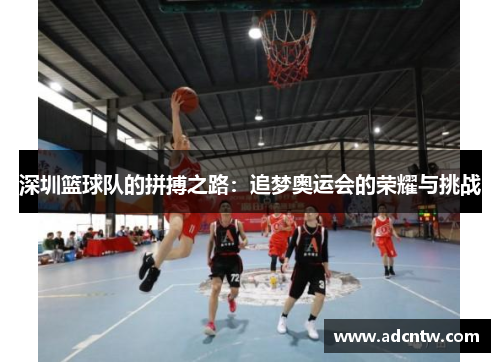 深圳篮球队的拼搏之路：追梦奥运会的荣耀与挑战